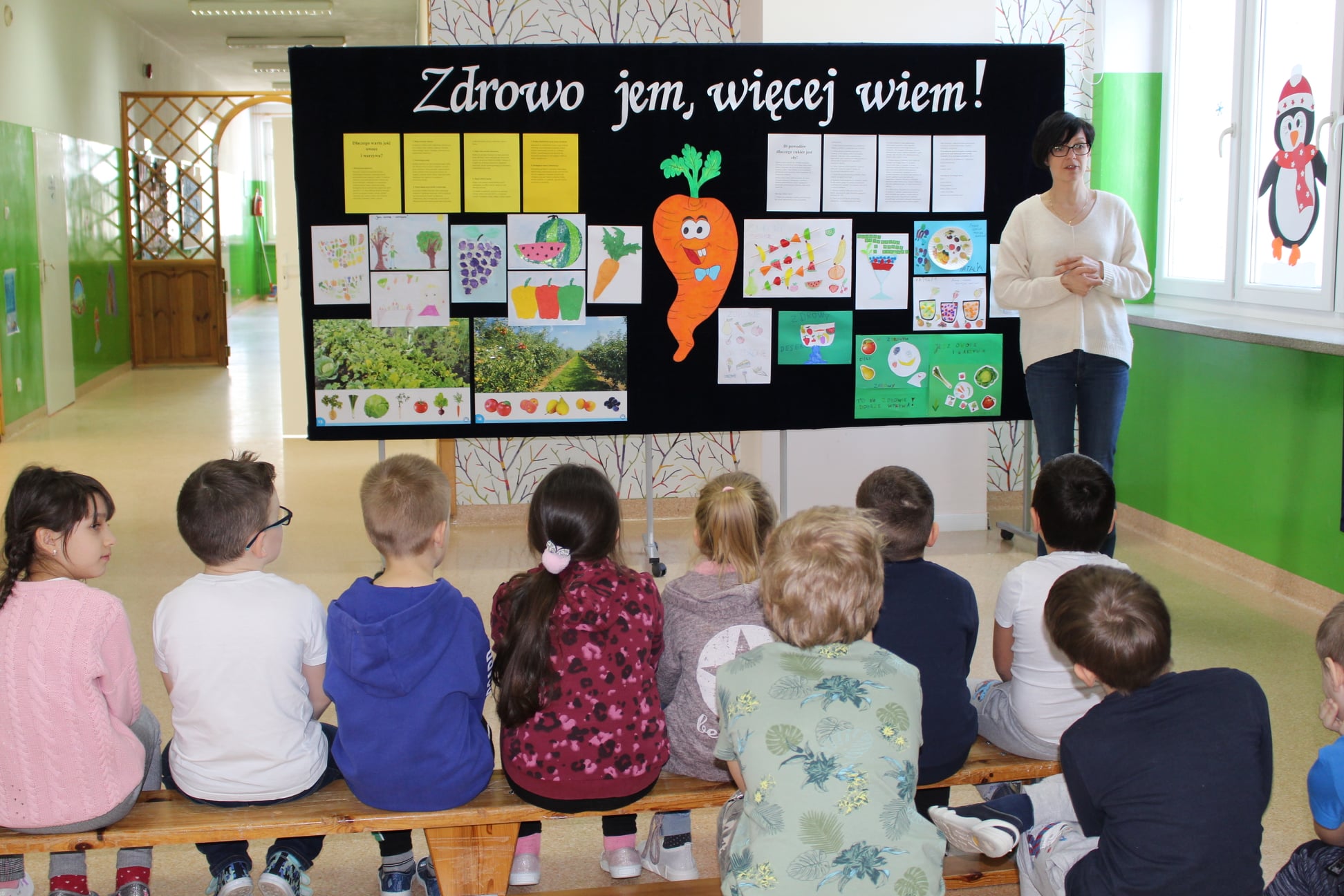 Szkolny projekt Zdrowo jem, więc wiem