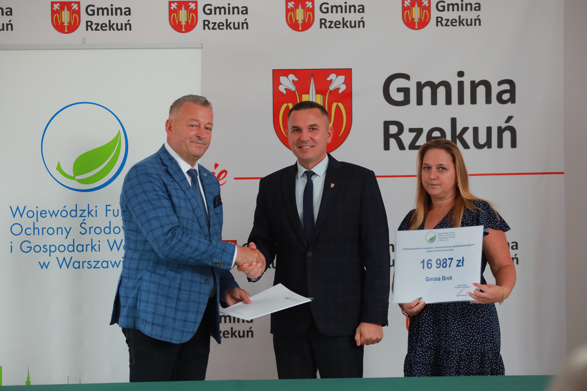 Burmistrz Gminy Brok p. Sebastian Oczkowski