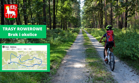Trasy rowerowe Brok i okolice