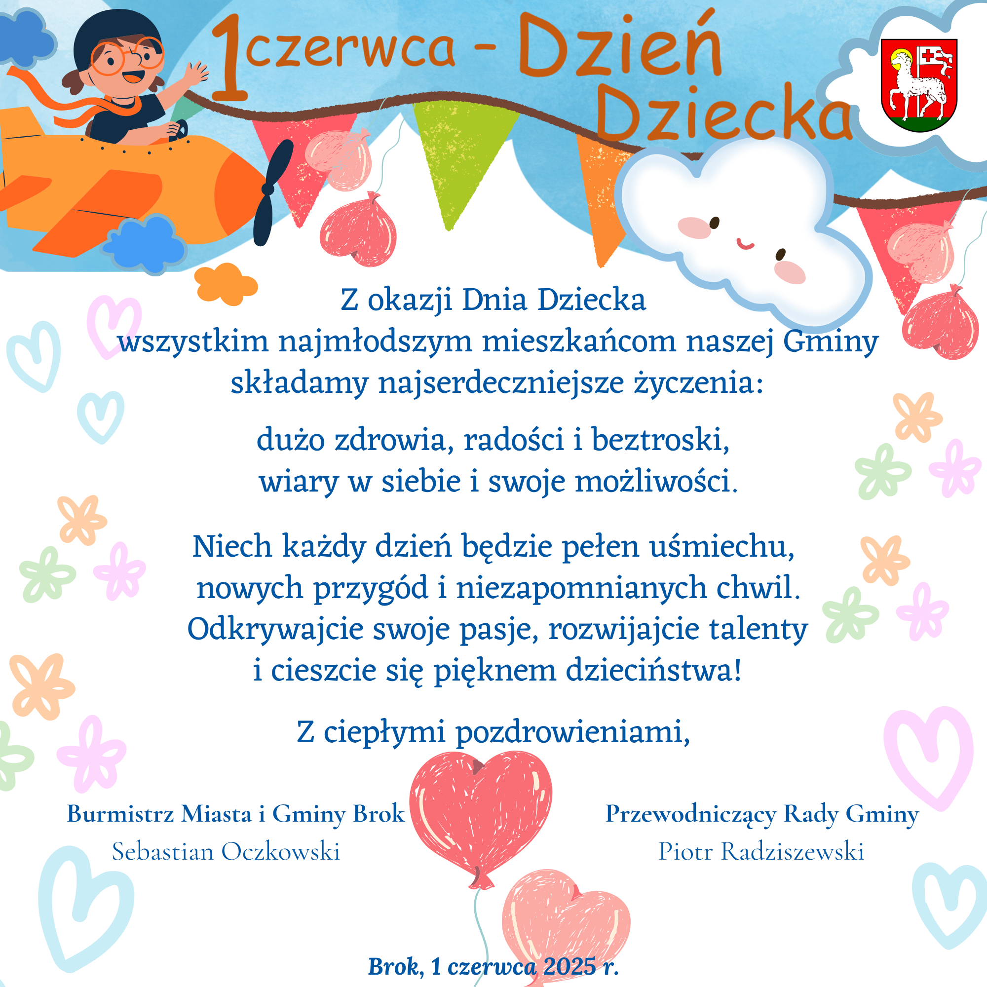 Życzenia z okazji Dnia Dziecka