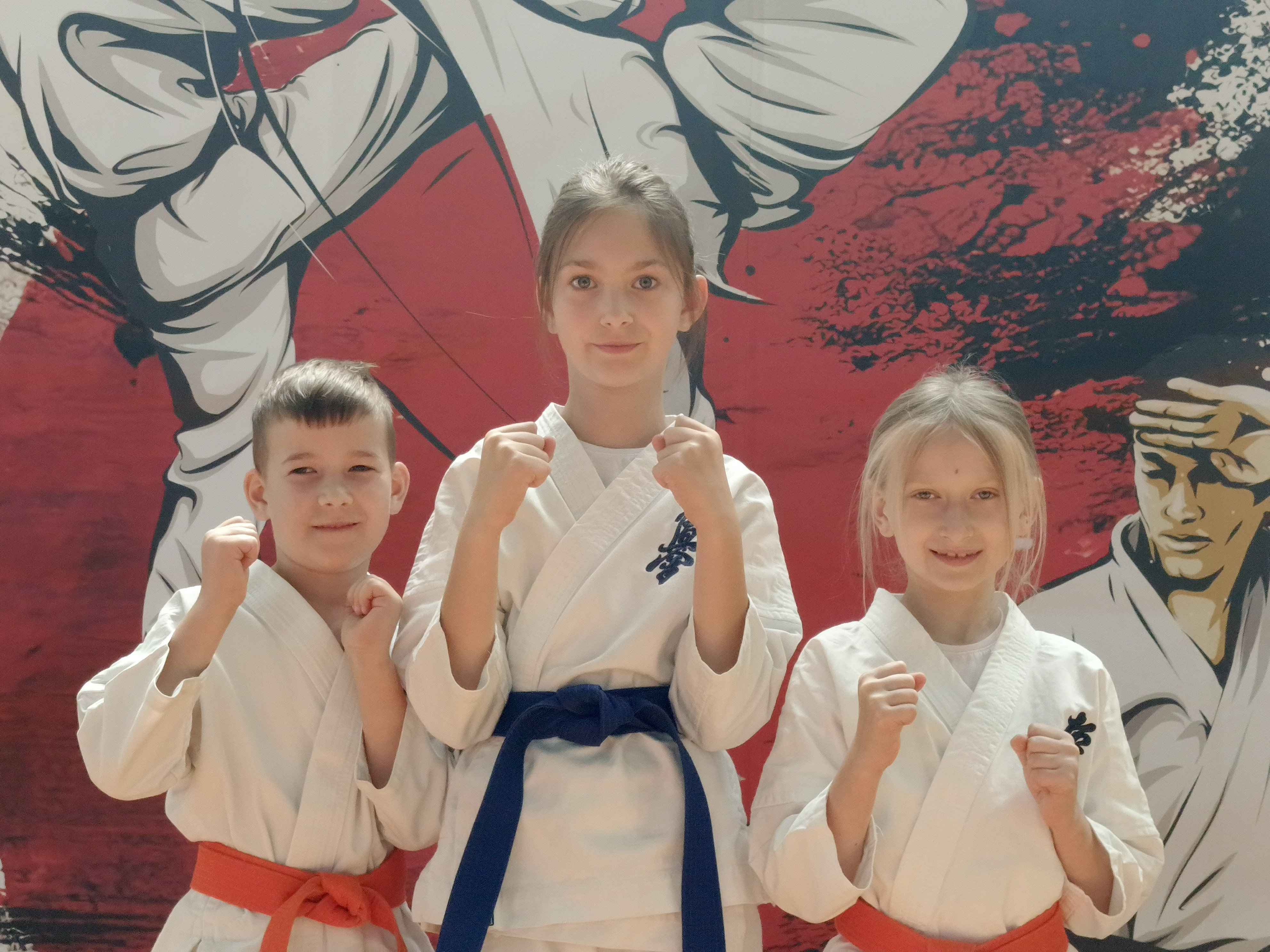 Zawodnicy karate z Broku