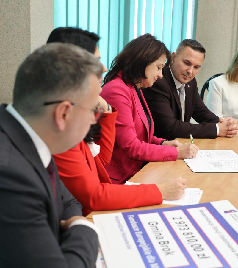 Nowe środki unijne dla Gminy Brok