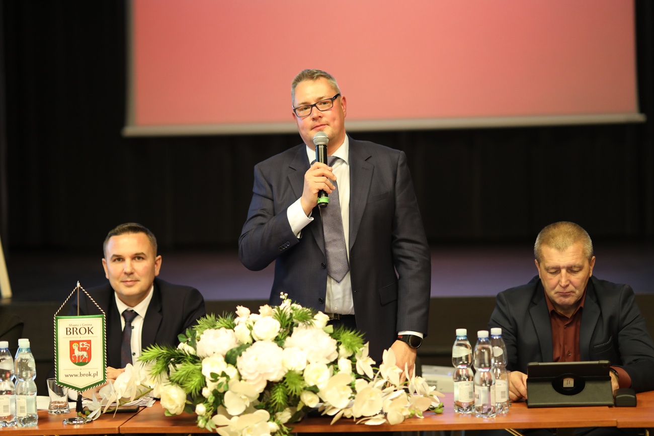 XII Sesja Rady Gminy w Broku