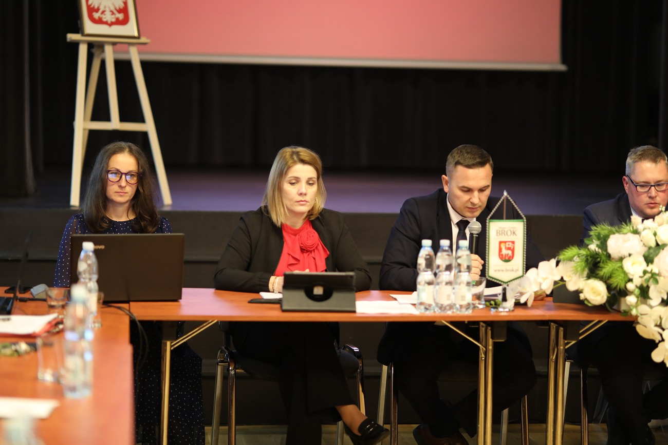 XII Sesja Rady Gminy w Broku