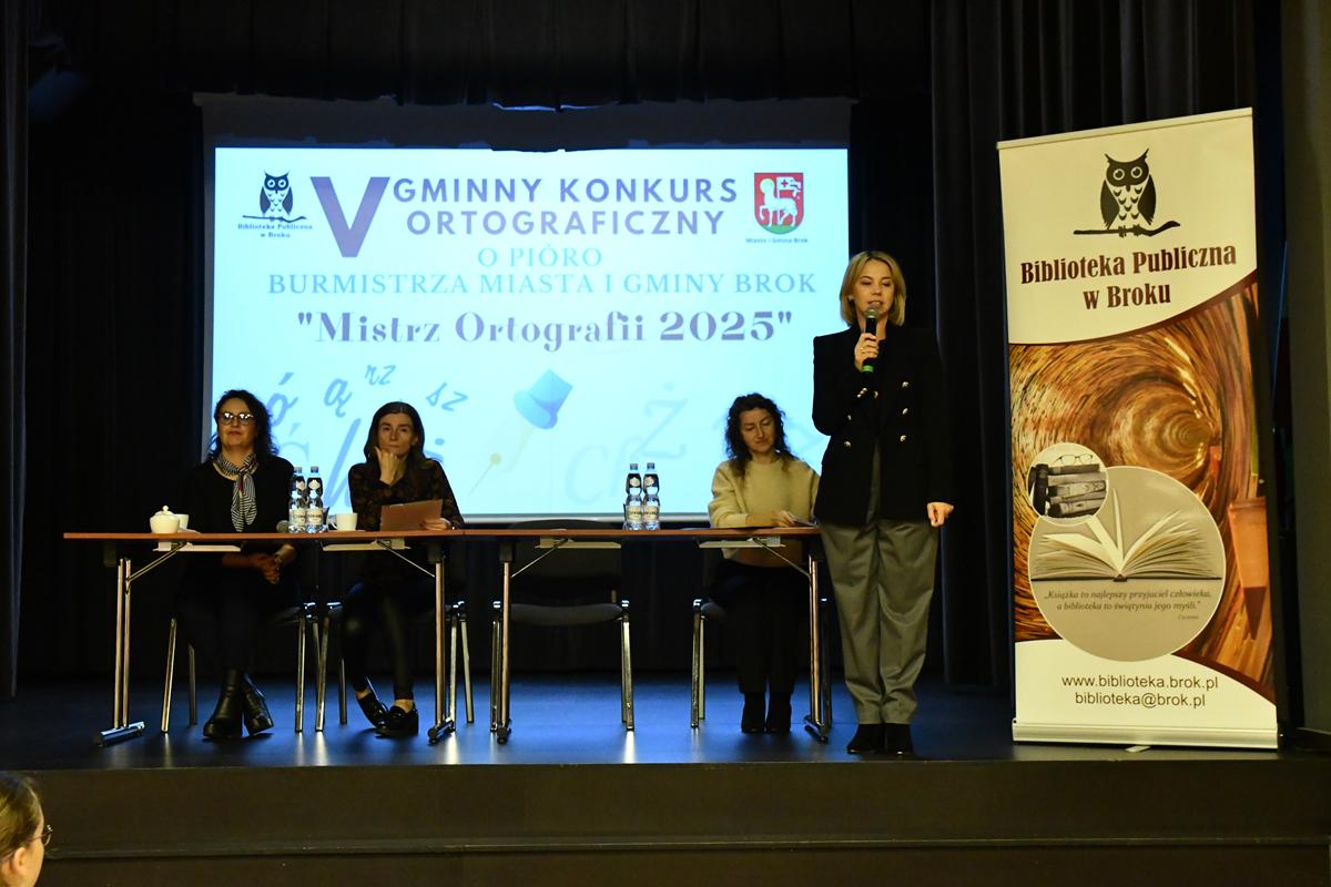 V Gminny Konkurs Ortograficzny o Pióro Burmistrza Miasta i Gminy Brok pod hasłem „Mistrz Ortografii 2025”! 