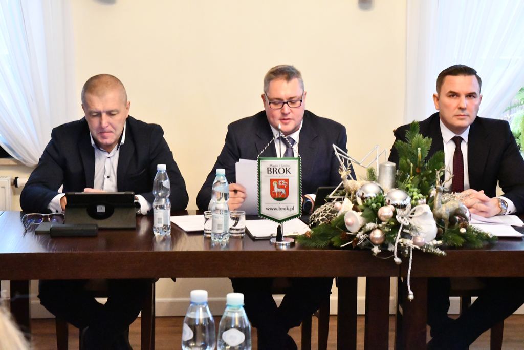 XIV sesja Rady Gminy w Broku